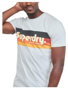 Camiseta Striped Cali Superdry