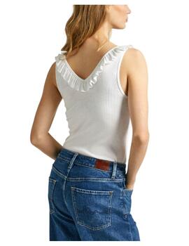 Camiseta Leire blanca Pepe Jeans