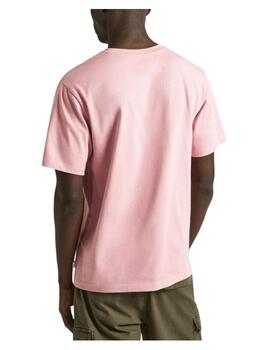 Camiseta Clifton rosa Pepe Jeans