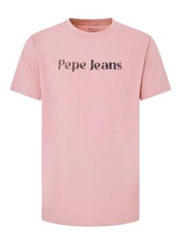 Camiseta Clifton rosa Pepe Jeans