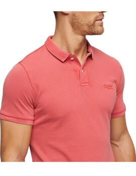 Polo Destroyed Pink Superdry