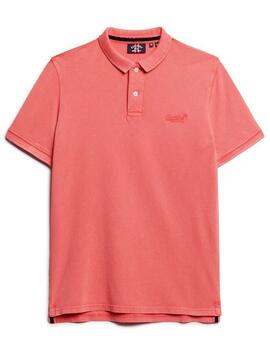 Polo Destroyed Pink Superdry