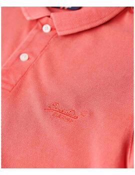 Polo Destroyed Pink Superdry