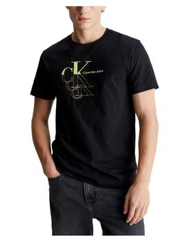 Camiseta Monogram Echo Graphic Calvin Klein Jeans