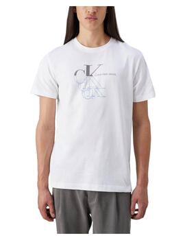 Camiseta Monogram Echo Graphic Calvin Klein Jeans