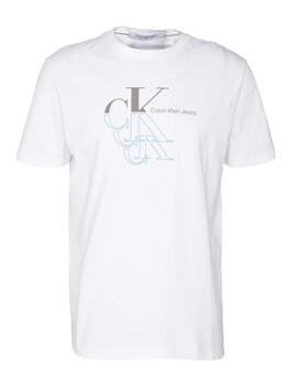 Camiseta Monogram Echo Graphic Calvin Klein Jeans
