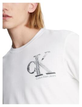 Camiseta meta monogram Calvin Klein Jeans