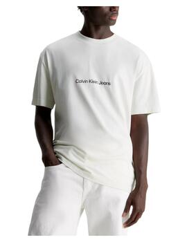 Camiseta Square Frequency logo Calvin Klein Jeans