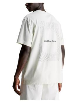 Camiseta Square Frequency logo Calvin Klein Jeans