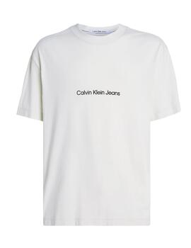 Camiseta Square Frequency logo Calvin Klein Jeans