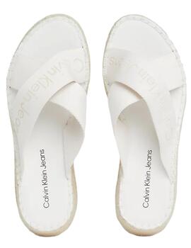 Sandalia sporty wedge rope Calvin Klein