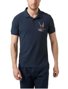 Polo HP Race azul Helly Hansen