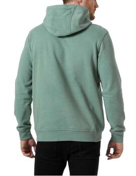 Sudadera HH logo verde Helly Hansen