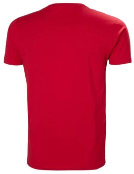 Camiseta Shoreline roja Helly Hansen