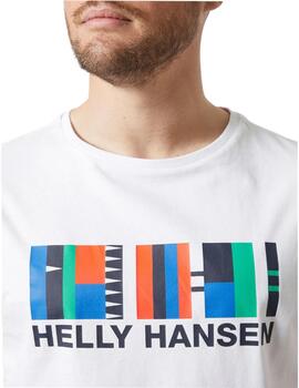 Camiseta Shoreline blanca Helly Hansen