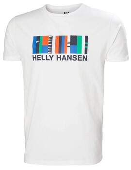 Camiseta Shoreline blanca Helly Hansen