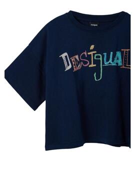 Camiseta Dalia azul marino Desigual