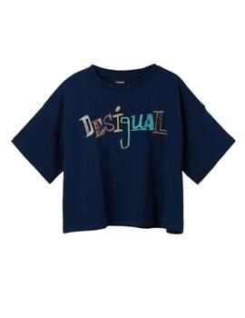 Camiseta Dalia azul marino Desigual