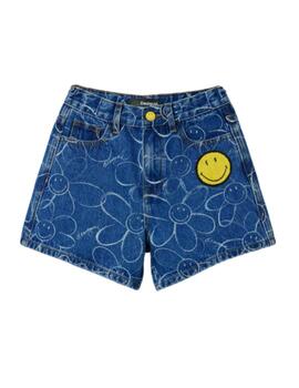 Shorts vaqueros Smiley Aike Desigual