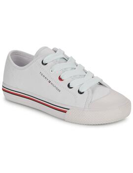 Zapatilla Bassa Allacciata white Tommy Hilfiger