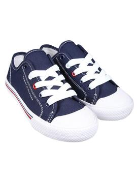 Zapatilla Basa Allacciata Blue Tommy Hilfiger