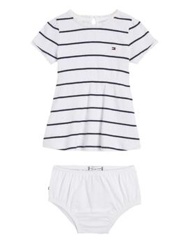 Vestido Baby Striped Tommy Hilfiger