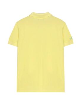 Polo Basic Logo Amarillo El Pulpo