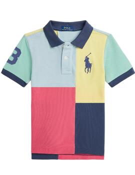 Polo Patchwork Multi Polo Ralph Lauren