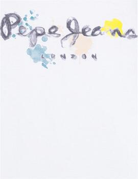 Camiseta Redell White Pepe Jeans