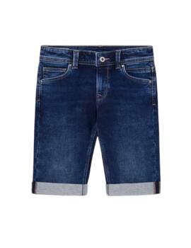 Bermuda Slim Gymdigo Denim Pepe Jeans