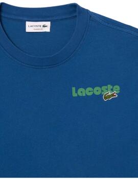 Camiseta Azul Lacoste