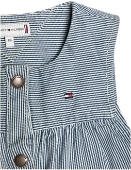 Peto Baby Striped Dress Tommy Hilfiger