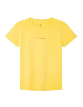 Camiseta Davide Tee Yellow Pepe Jeans
