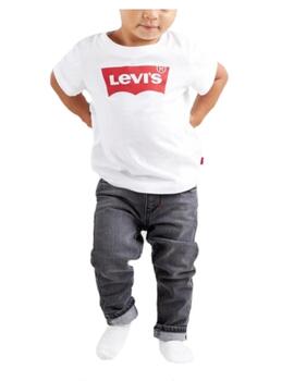 Camiseta blanca logo rojo Levi´s