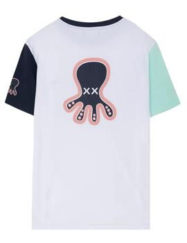 Camiseta Estampado Triple El Pulpo