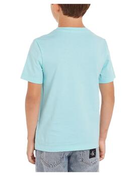 Camiseta Blue Minimalistic Calvin Klein