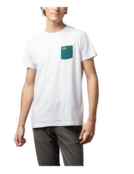 Camiseta Pocket Tent Blanca Scotta