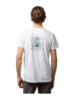 Camiseta Pocket Tent Blanca Scotta