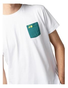 Camiseta Pocket Tent Blanca Scotta