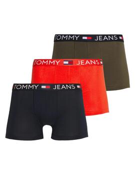 Bóxers 3p trunk wb-diff body Tommy Jeans