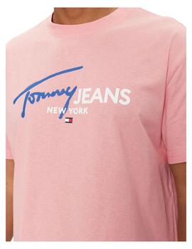 Camiseta Tjm Reg Spray Pop Color Tommy Jeans