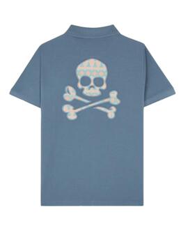 Polo Utah Blue Skull Scalpers