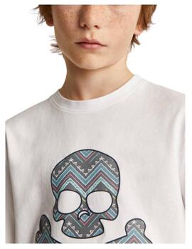 Camiseta ZigZag  Skull Scalpers