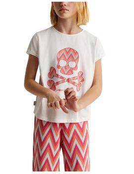 Camiseta Zigzag  Skull Scalpers