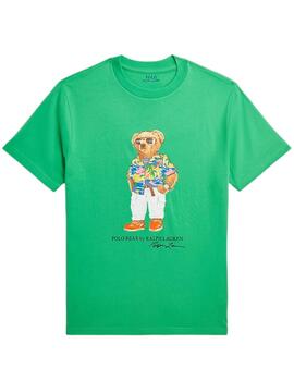 Camiseta Green SS CN-Knit Polo Ralph Lauren