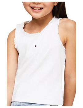 Top White Essential Tommy Hilfiger