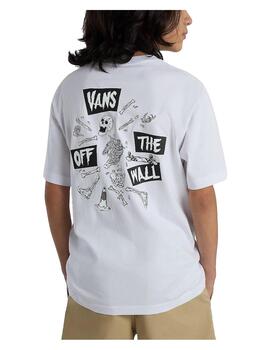 Camiseta Skeleton White Vans