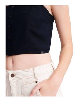 Top de tirantes cropped Eden Superdry