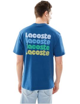 Camiseta Azul Lacoste