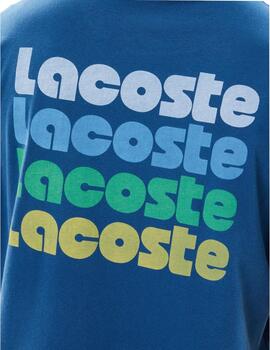 Camiseta Azul Lacoste